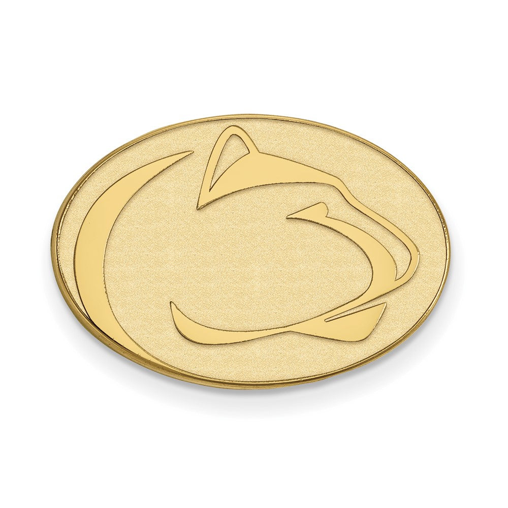 14K Gelbgold Gold Logoart Penn State University Löwe Anstecknadel