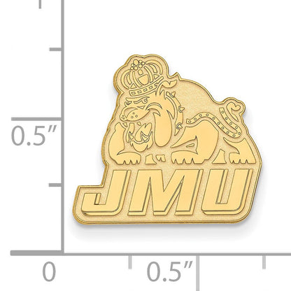 14K Gelbgold Gold Logoart James Madison University Anstecknadel