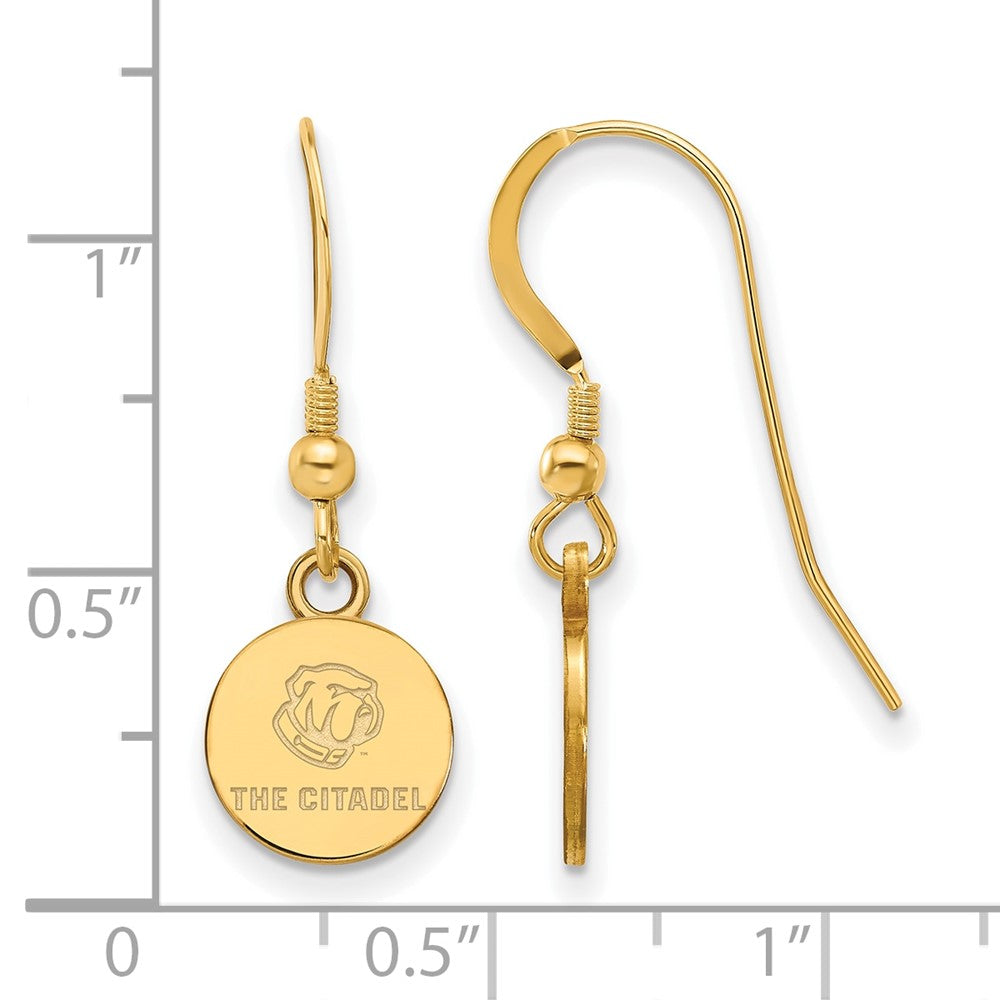 Vergoldet Sterlingsilber Gp Logoart The Citadel Xs Ohrhänger