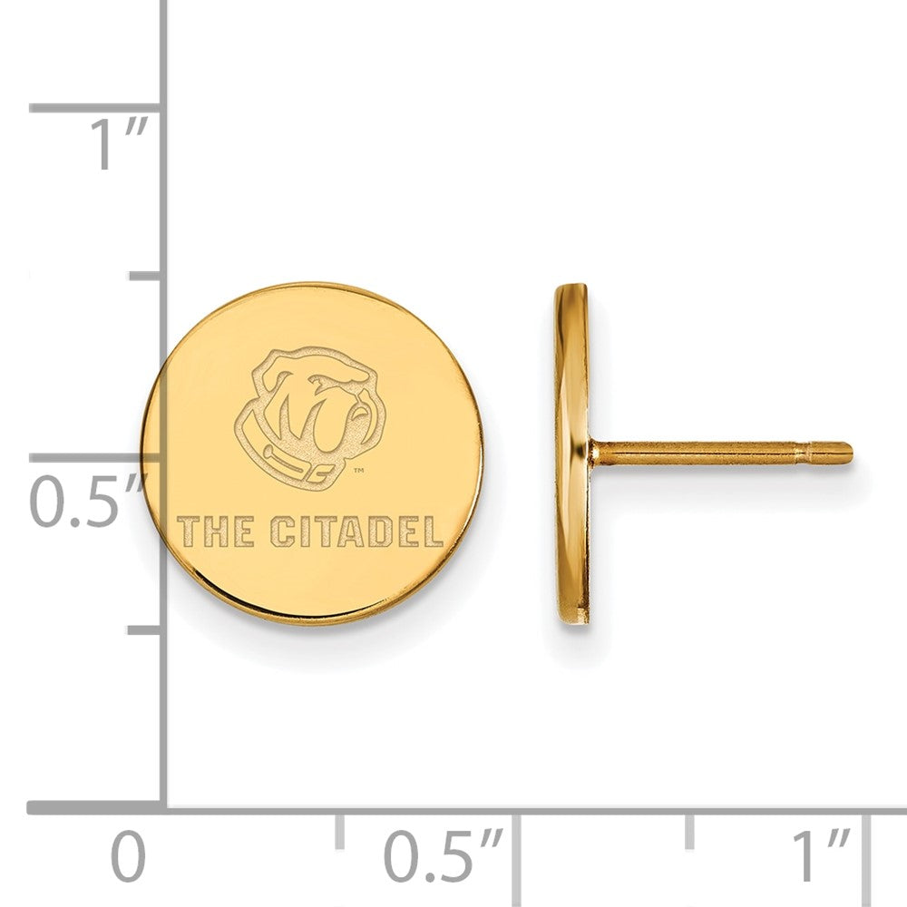 Vergoldet Sterlingsilber Gp Logoart The Citadel Xs Ohrstecker