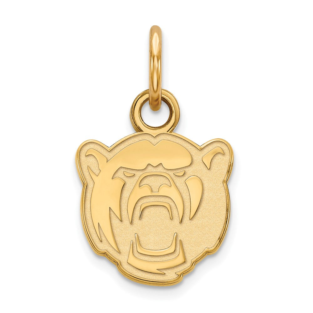 10K Gelbgold Logoart Baylor University Extra Klein Anhänger