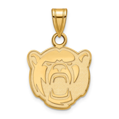 14K Gelbgold Logoart Baylor University Klein Anhänger