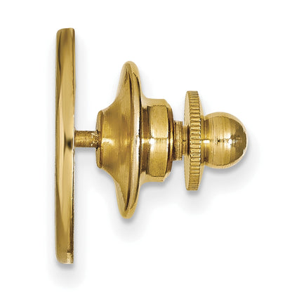 14K Gelbgold Gold Logoart Us Naval Akademie Anker Anstecknadel