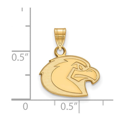 Vergoldet Sterlingsilber Logoart Marquette University Adler Klein Anhänger