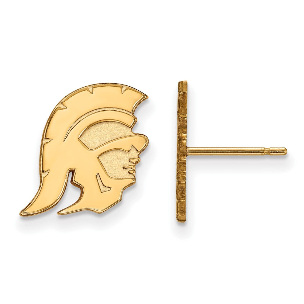 10K Gelbgold University Of Southern California Trojan Klein Ohrstecker
