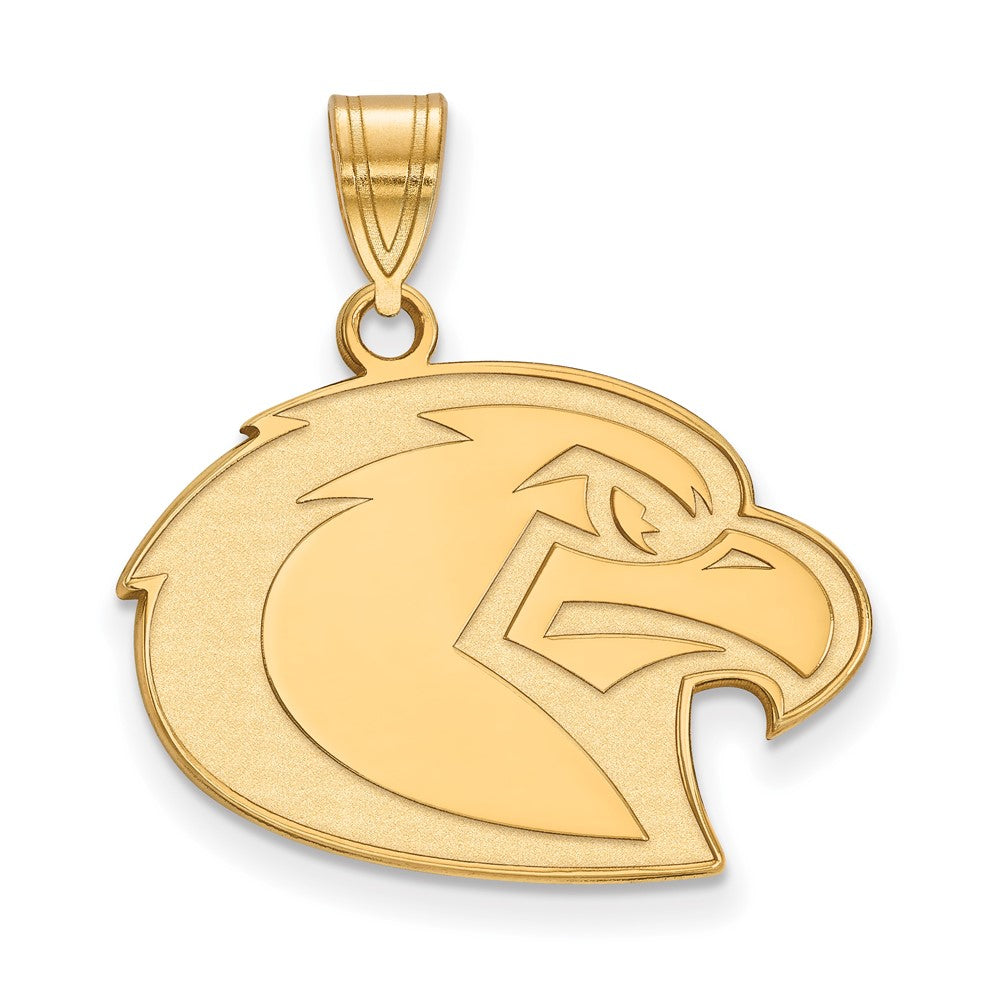Vergoldet Sterlingsilber Logoart Marquette University Adler Groß Anhänger
