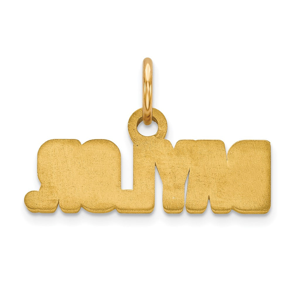 10K Gelbgold Logoart Baylor University Extra Klein Anhänger