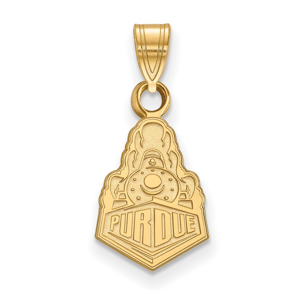 Vergoldet Sterlingsilber Logoart Purdue University Boilermakers Zug Logo Klein Anhänger