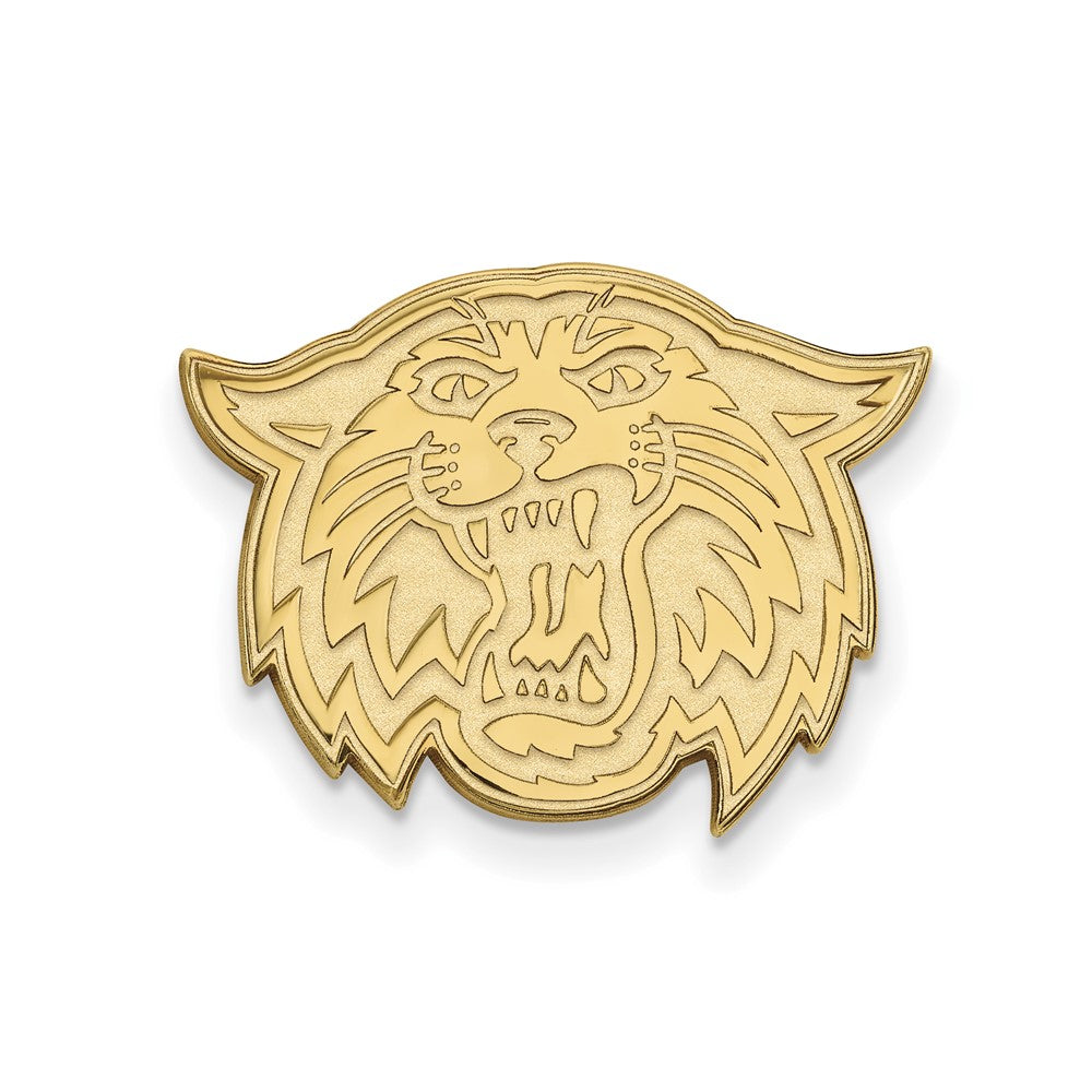 14K Gelbgold Gold Logoart Villanova University Wildkatze Anstecknadel
