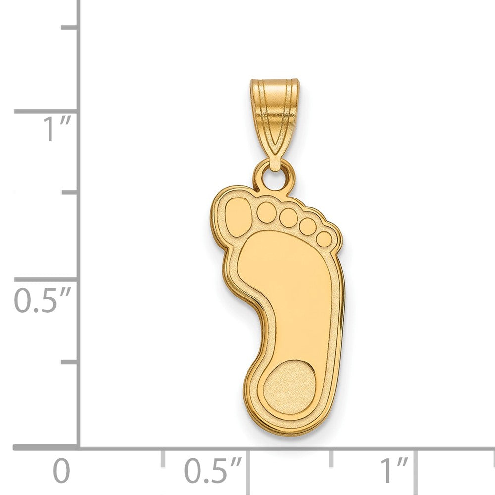 10K Gelbgold Logoart University Of North Carolina Tar Heel Groß Anhänger