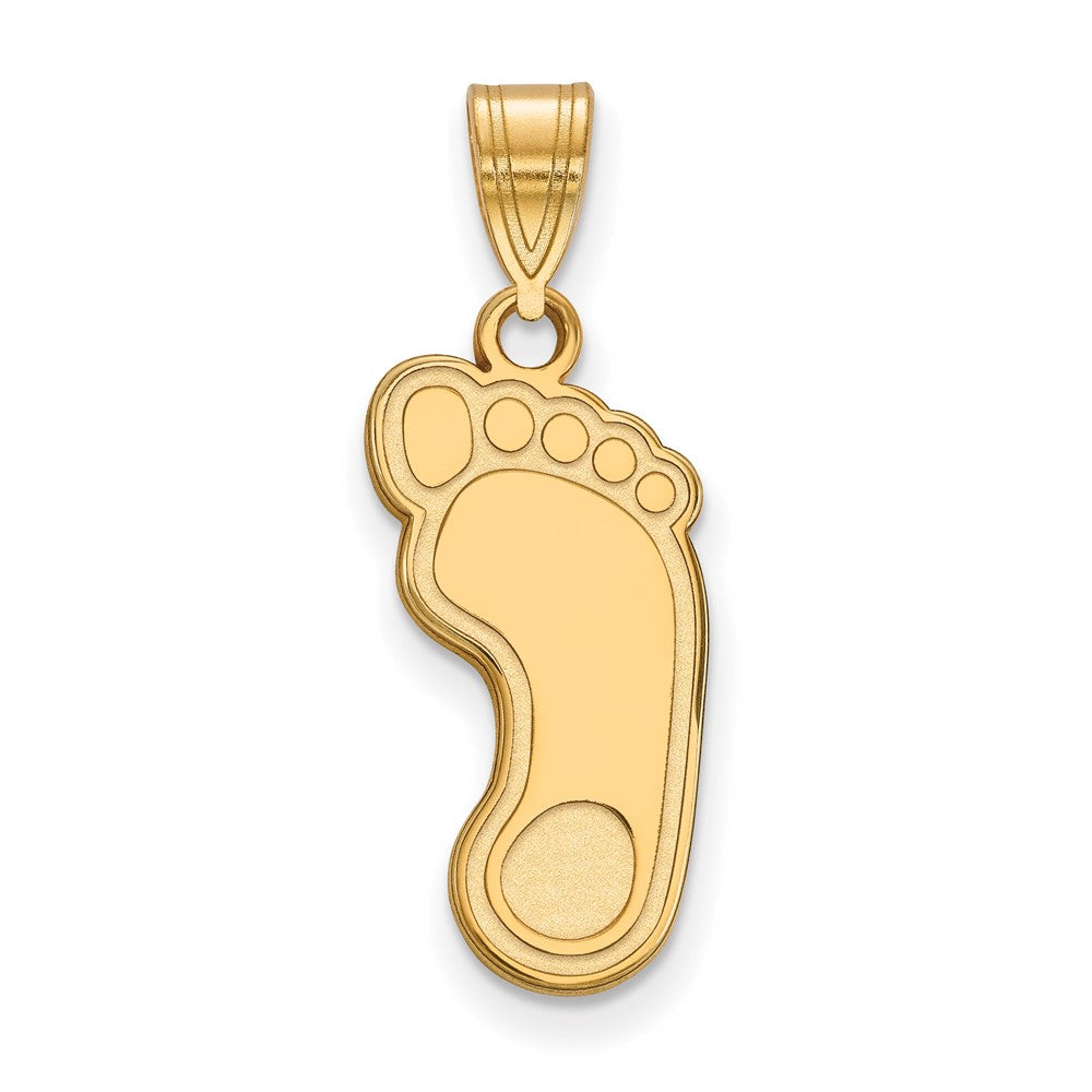 10K Gelbgold Logoart University Of North Carolina Tar Heel Groß Anhänger