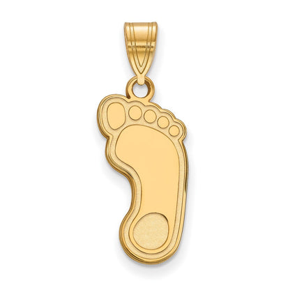 10K Gelbgold Logoart University Of North Carolina Tar Heel Groß Anhänger