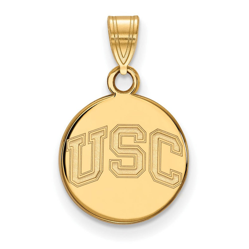 14K Gelbgold University Of Southern California U S C Klein Plättchen Anhänger