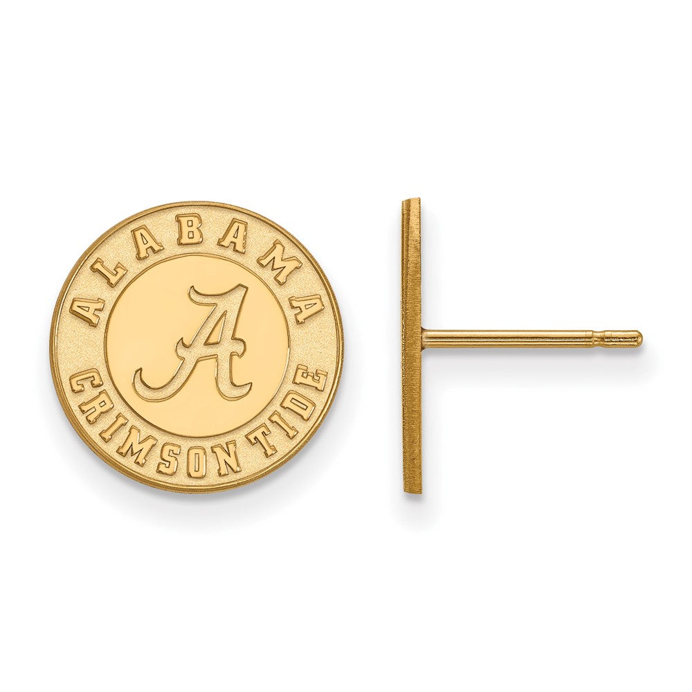 Vergoldet Sterlingsilber Logoart University Of Alabama Crimson Tide Klein Ohrstecker