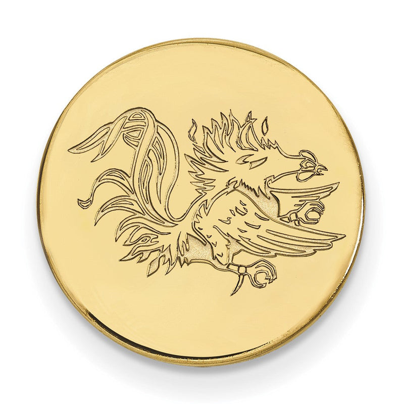 14K Gelbgold Gold Logoart University Of South Carolina Gamecock Anstecknadel