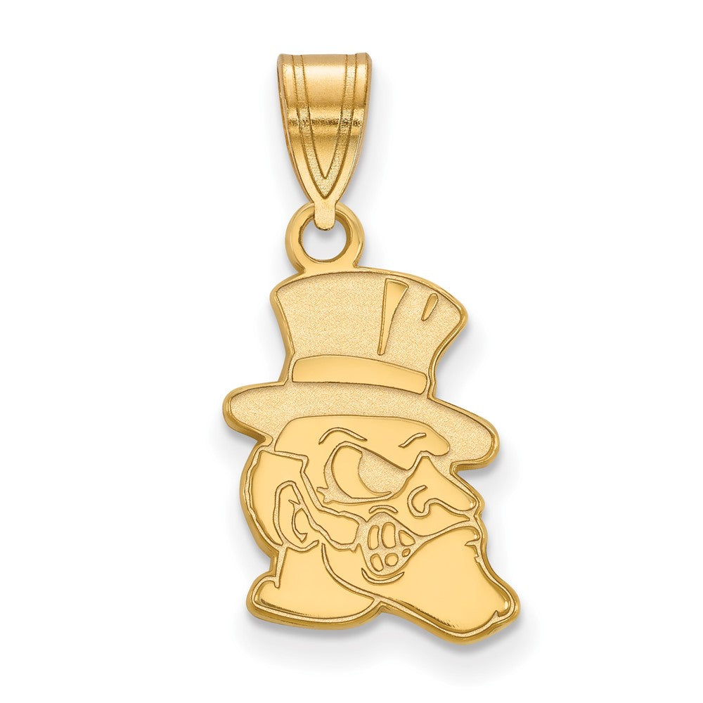 Vergoldet Sterlingsilber Logoart Wake Forest University Demon Deacon Mittel Anhänger