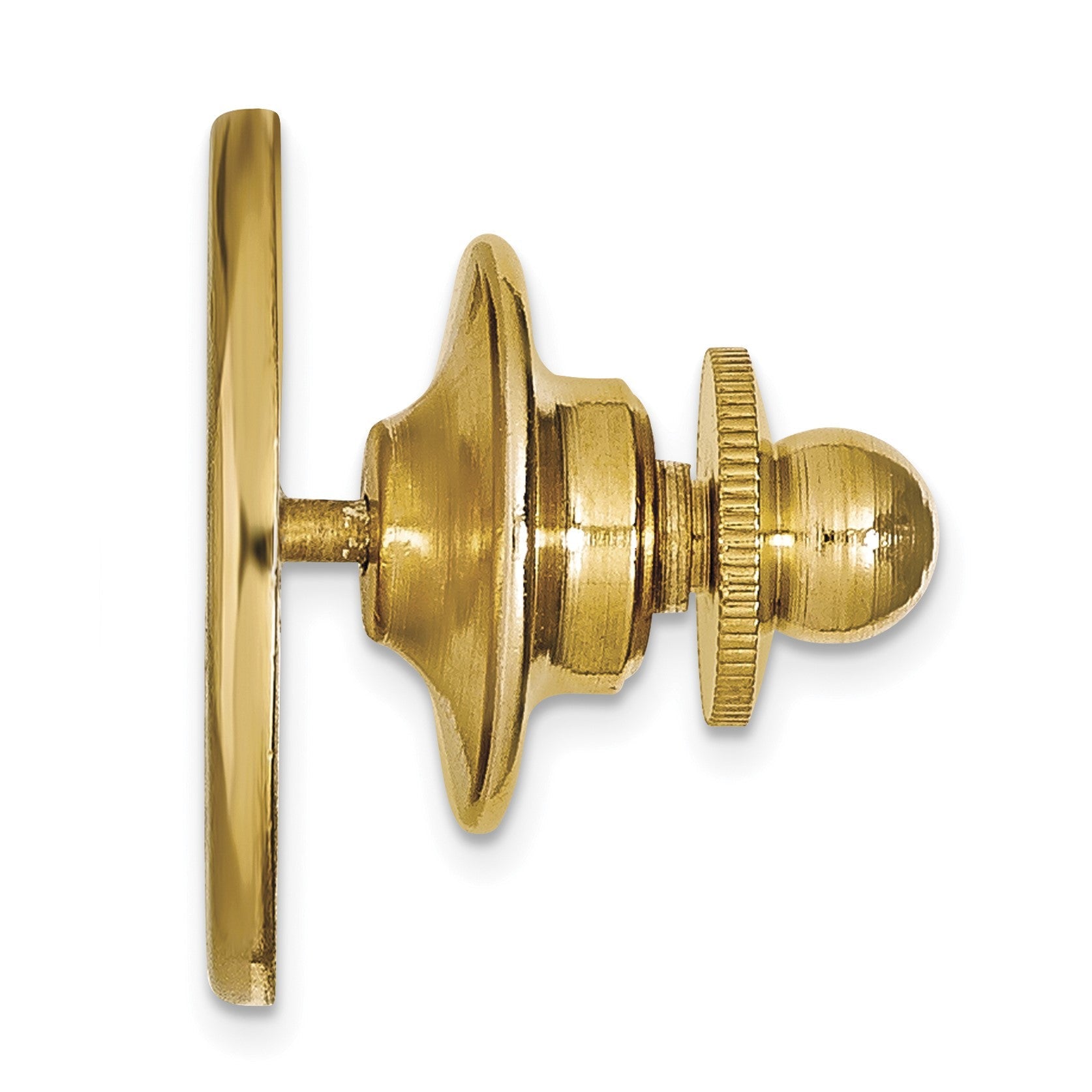 14K Gelbgold Gold Logoart University Of Kansas Jayhawk Anstecknadel