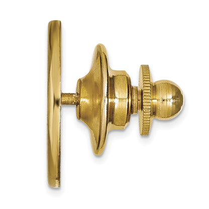 14K Gelbgold Gold Logoart Virginia Tech Wappen Anstecknadel