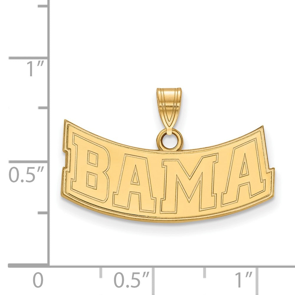 Vergoldet Sterlingsilber Logoart University Of Alabama Mittel Anhänger