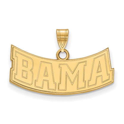 Vergoldet Sterlingsilber Logoart University Of Alabama Mittel Anhänger
