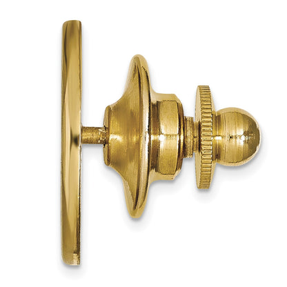 14K Gelbgold Gold Logoart University Of Nebraska Buchstabe N Plättchen Anstecknadel