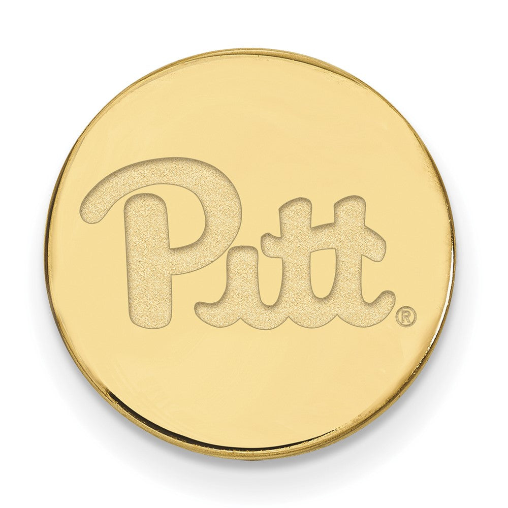 14K Gelbgold Gold Logoart University Of Pittsburgh Anstecknadel