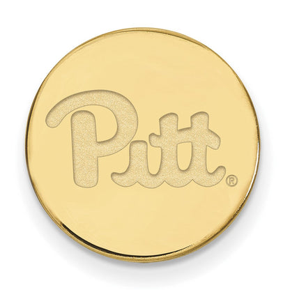 14K Gelbgold Gold Logoart University Of Pittsburgh Anstecknadel