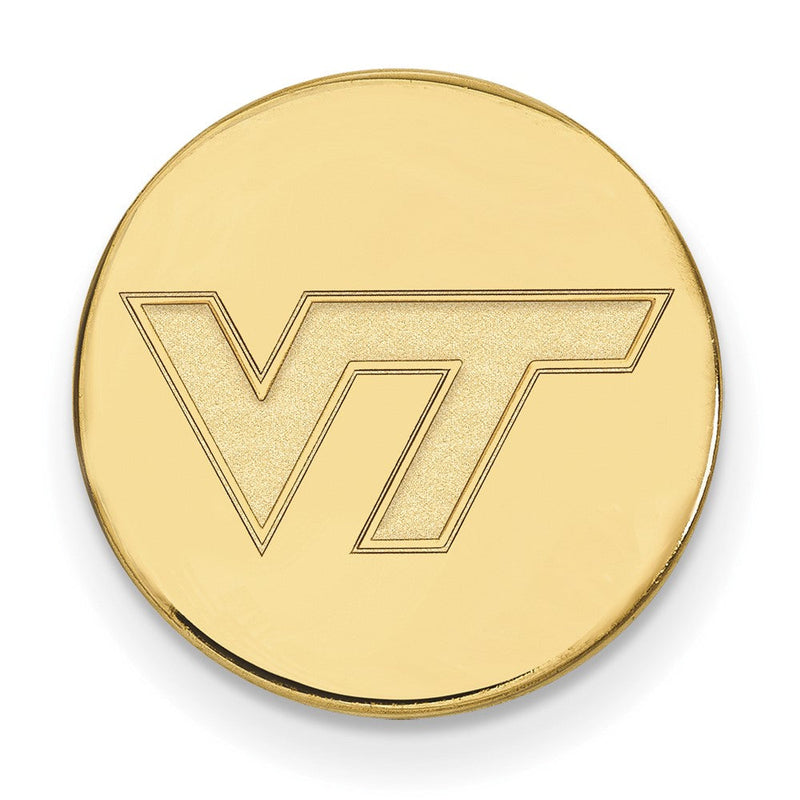 14K Gelbgold Gold Logoart Virginia Tech V-t Anstecknadel