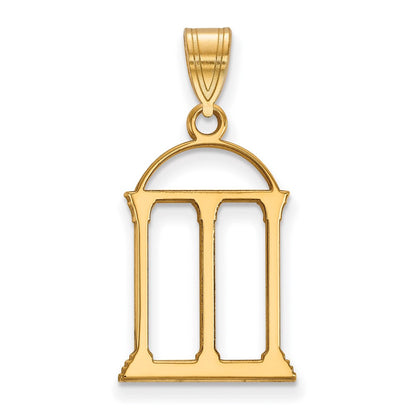 10K Gelbgold Logoart University Of Georgia Arch Groß Anhänger