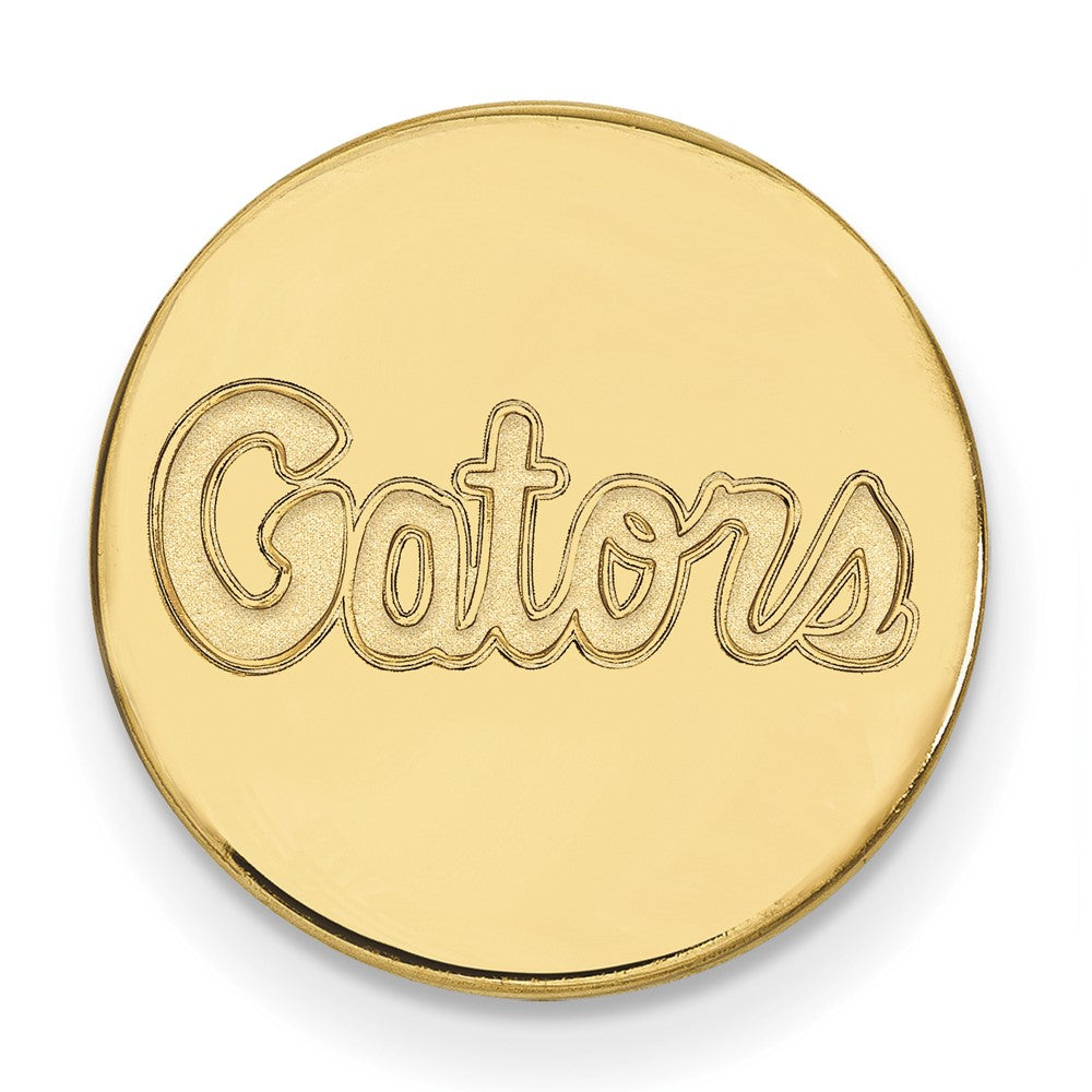14K Gelbgold Gold Logoart University Of Florida Gators Schreibschrift Anstecknadel