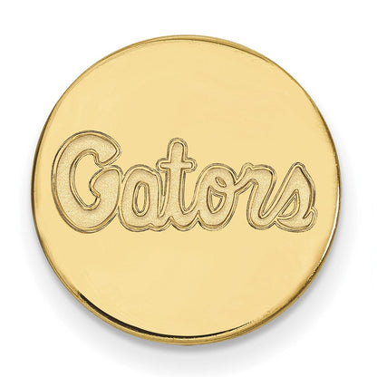 14K Gelbgold Gold Logoart University Of Florida Gators Schreibschrift Anstecknadel