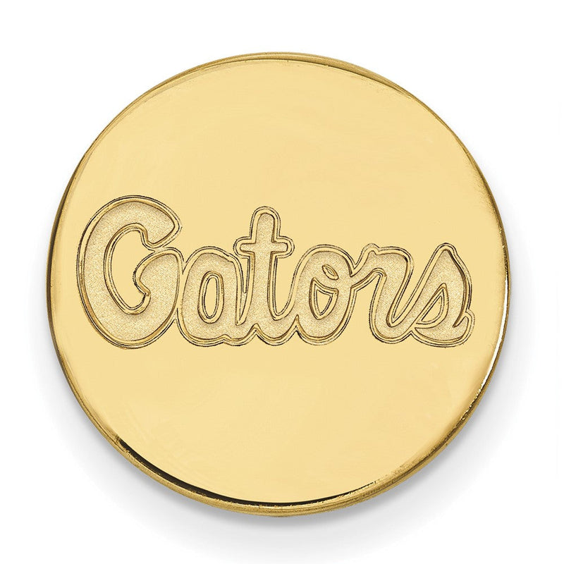 14K Gelbgold Gold Logoart University Of Florida Gators Schreibschrift Anstecknadel
