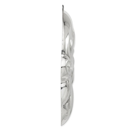 Sterlingsilber Poliert Hohl Santa Ornament