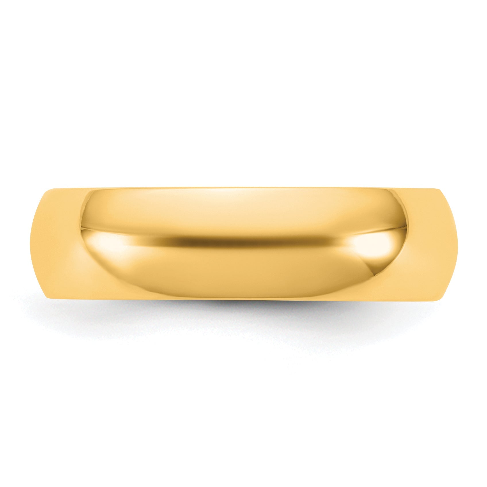 10K Gelbgold 10Ky 5,5mm Halbrund-Ehering, Größe 6,5