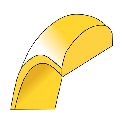 10K Gelbgold 10Ky 9 mm leichter Halbrund-Ehering Größe 4