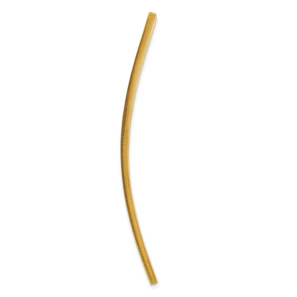 14K Gelbgold 47x8.5x1.25 Mm Id Platte