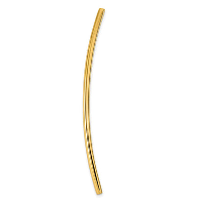 14K Gelbgold 48x10x1.75 Mm Id Platte
