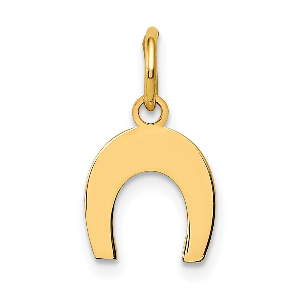 14K Gelbgold Hufeisen Charm