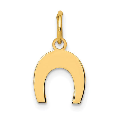 14K Gelbgold Hufeisen Charm