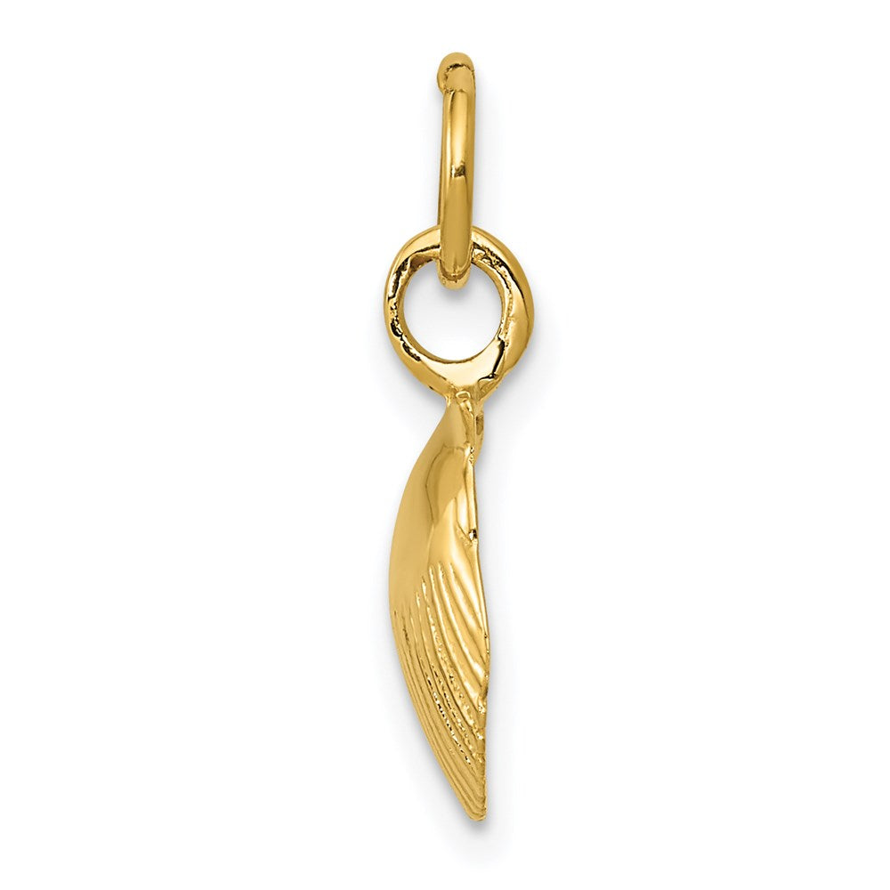 14K Gelbgold Seashell Anhänger