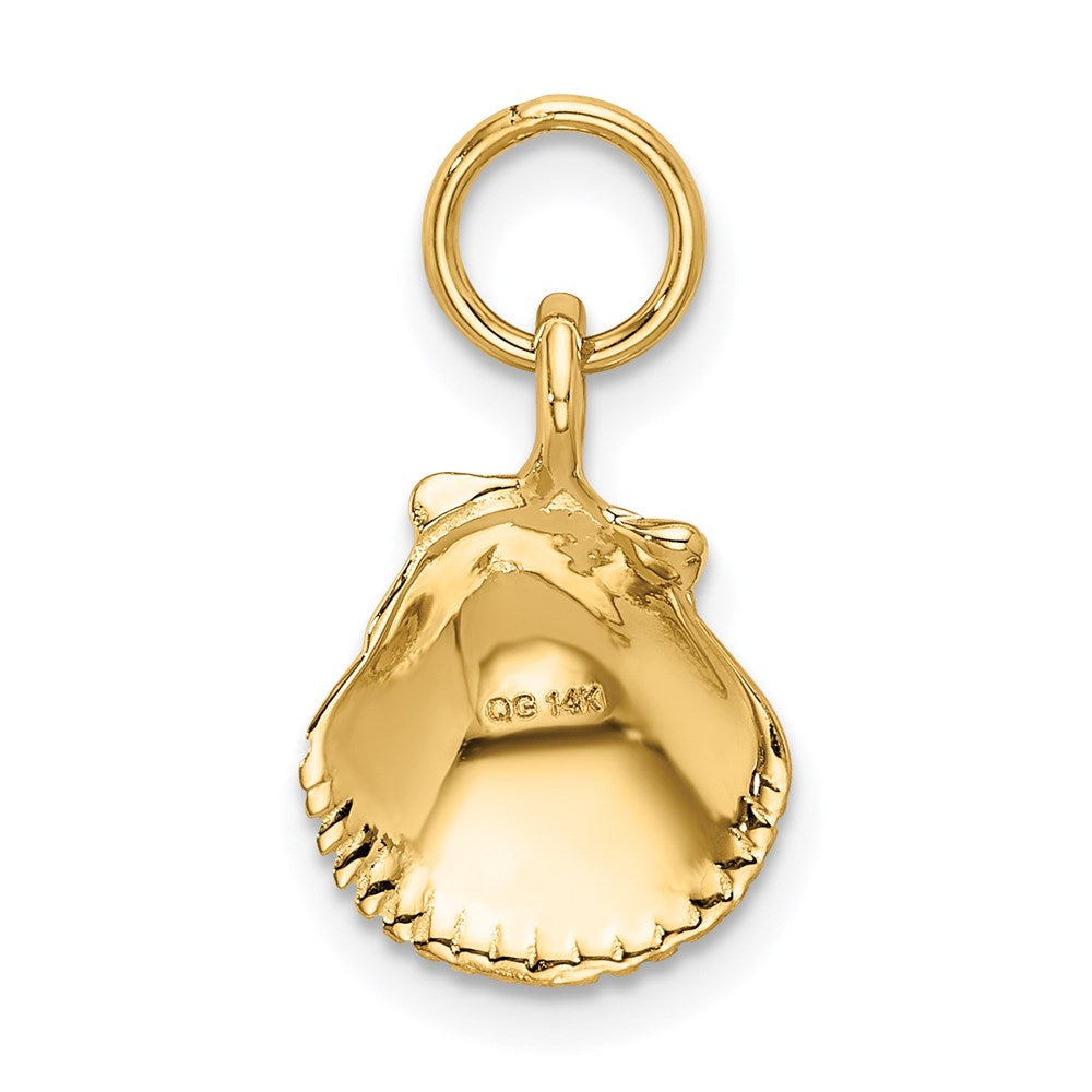 14K Gelbgold Seashell Anhänger