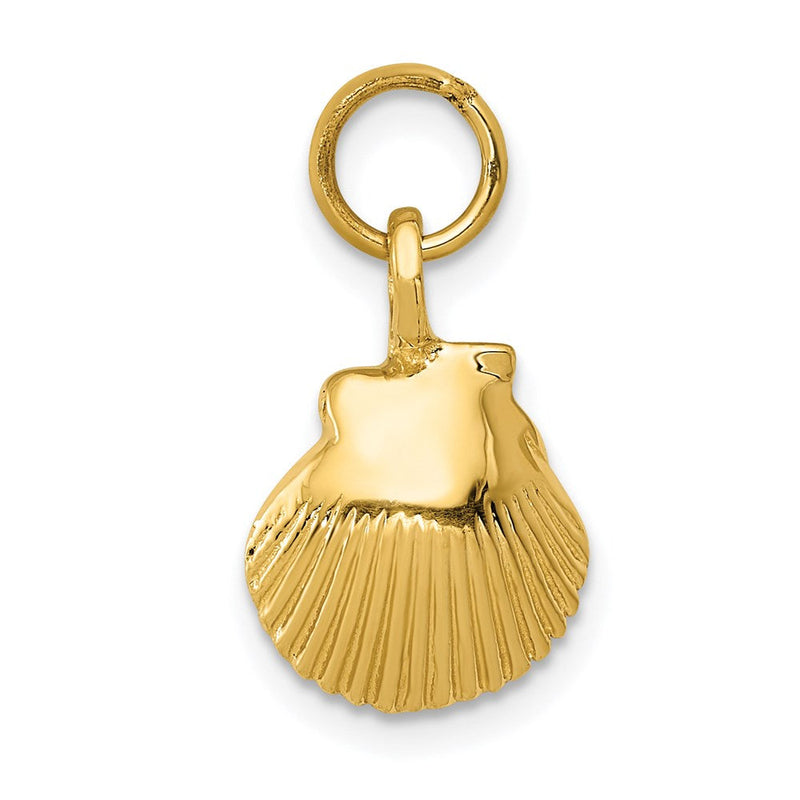 14K Gelbgold Seashell Anhänger