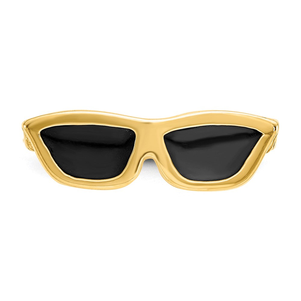 14K Gelbgold Emailliert Sunglasses Zehenring