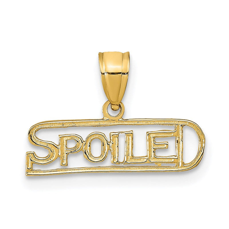 14K Gelbgold Spoiled Anhänger