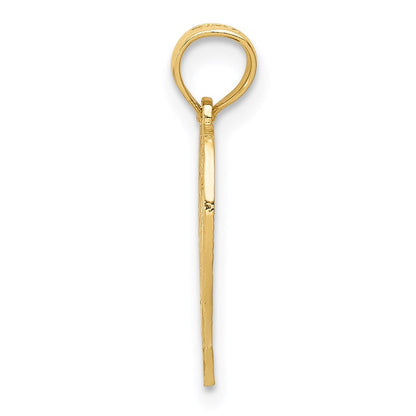 14K Gelbgold 60 Herz Anhänger