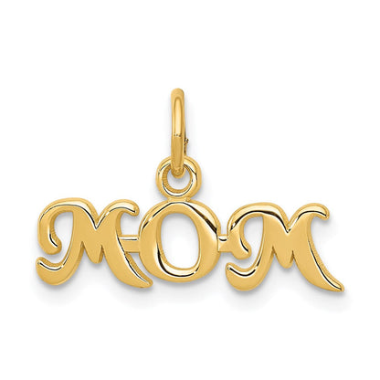 14K Gelbgold Mama Charm