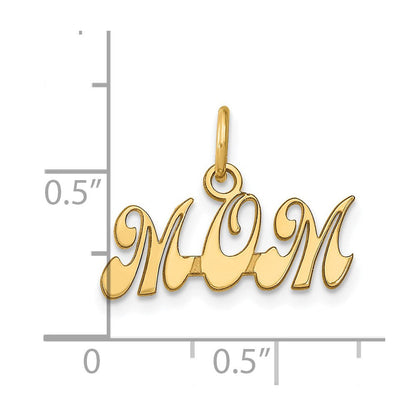 14K Gelbgold Mama Charm