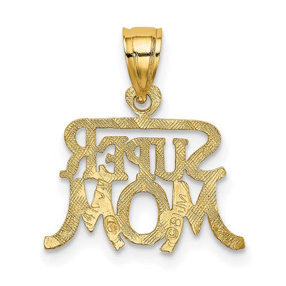 14K Gelbgold Super Mama Charm