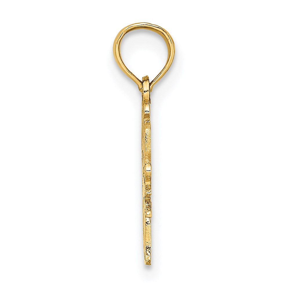 14K Gelbgold Swim Mama mit Swimmer Charm