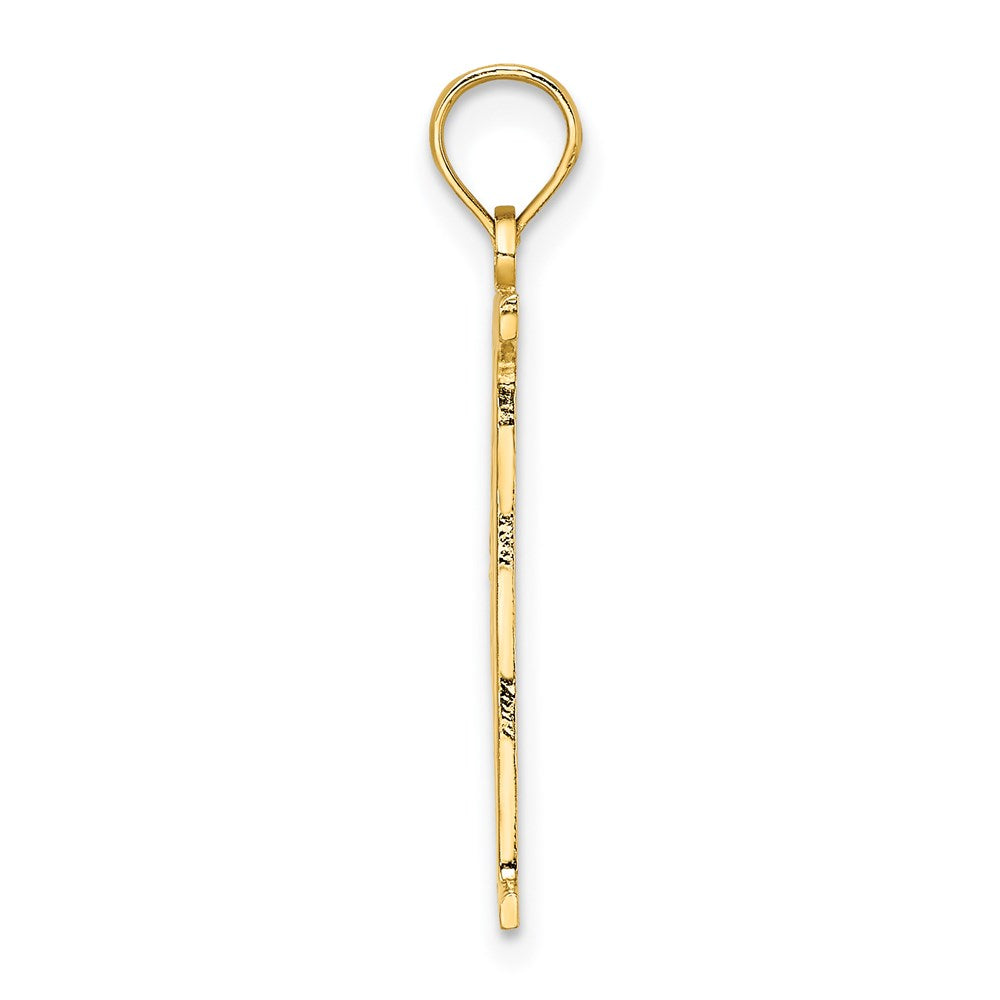 14K Gelbgold #1 Schwester Charm
